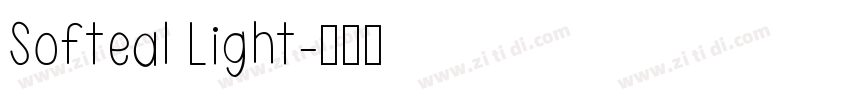Softeal Light字体转换